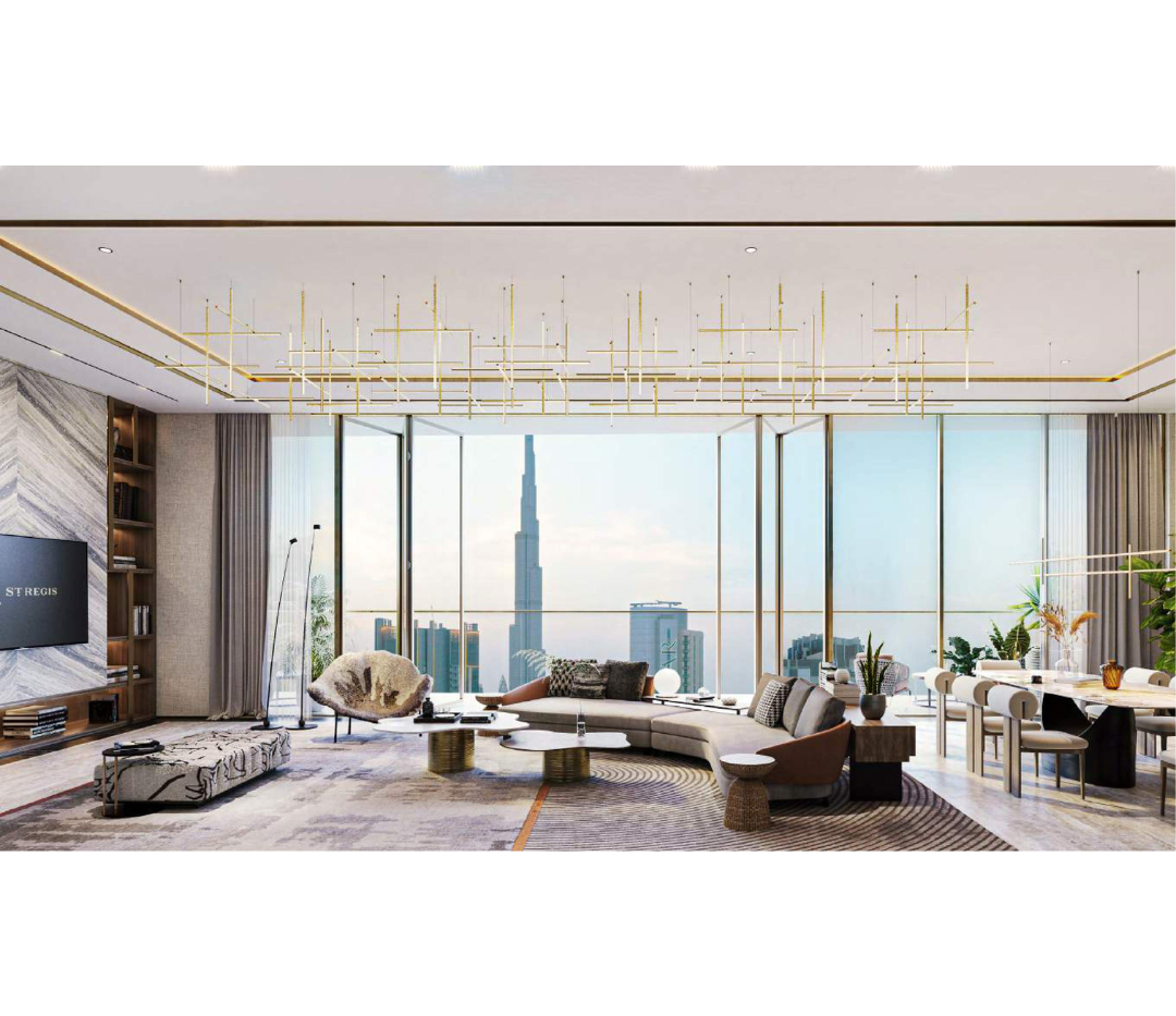 Skyline Luxury Redefined | 4BR St. Regis Penthouse with Full Burj Khalifa View